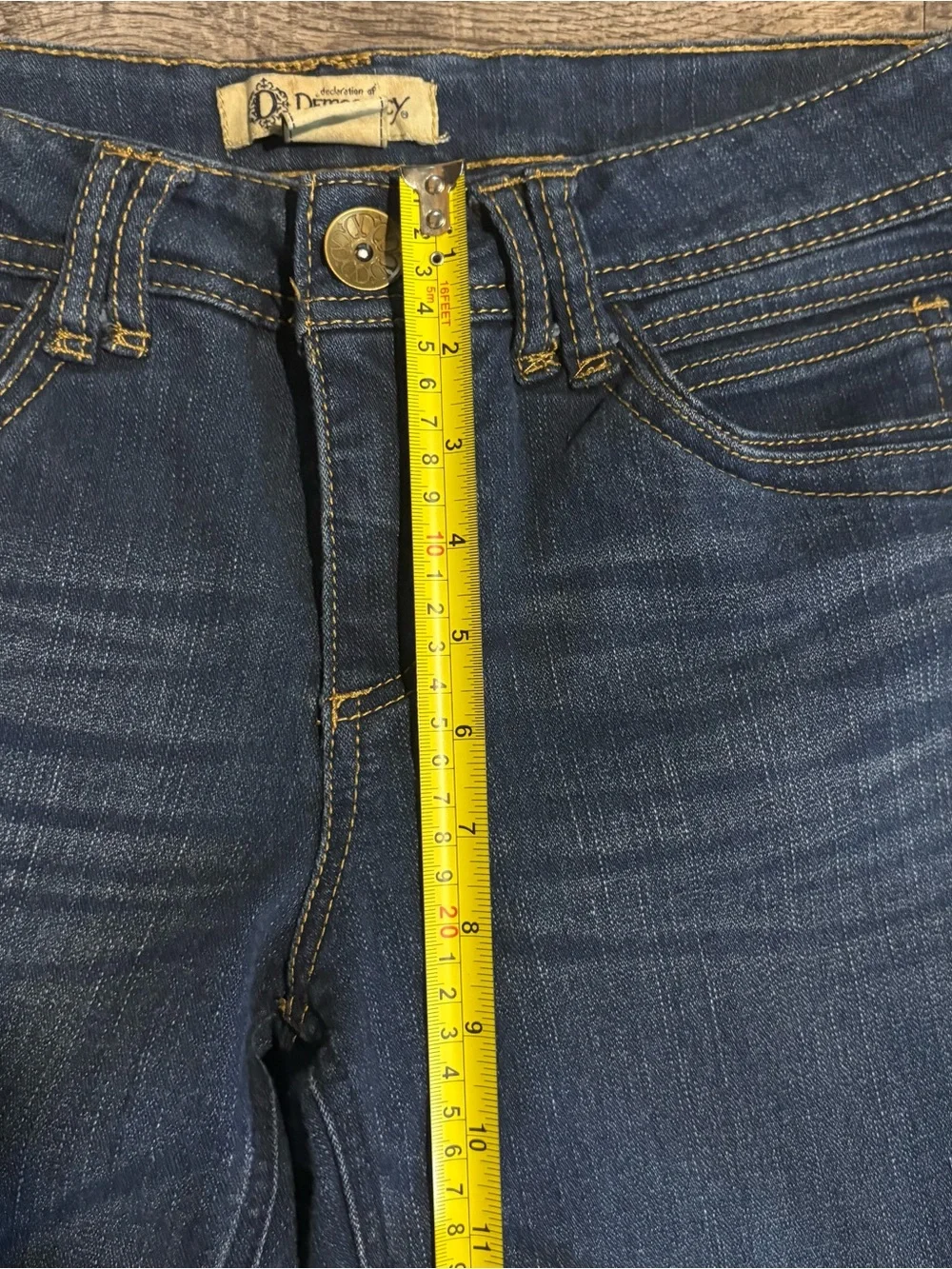 Democracy Jeans Women’s 6 Blue Denim